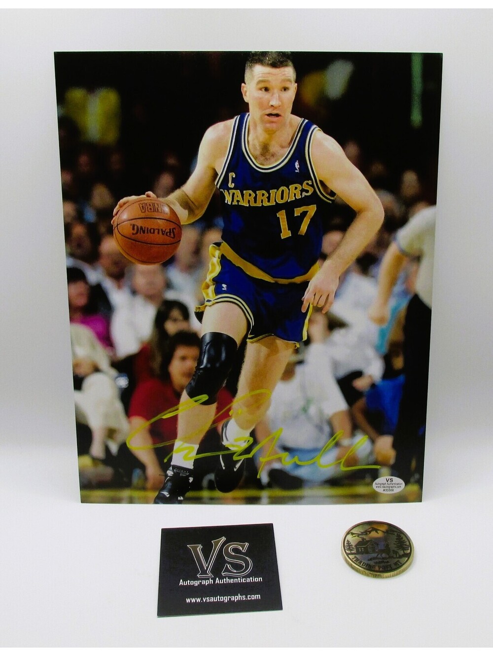 Chris Mullin Signed 8x10 Photo With COA (A53506) (Warriors)